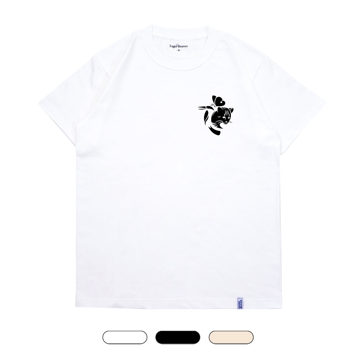 【 ツシマヤマネコを守る会 】Tシャツ