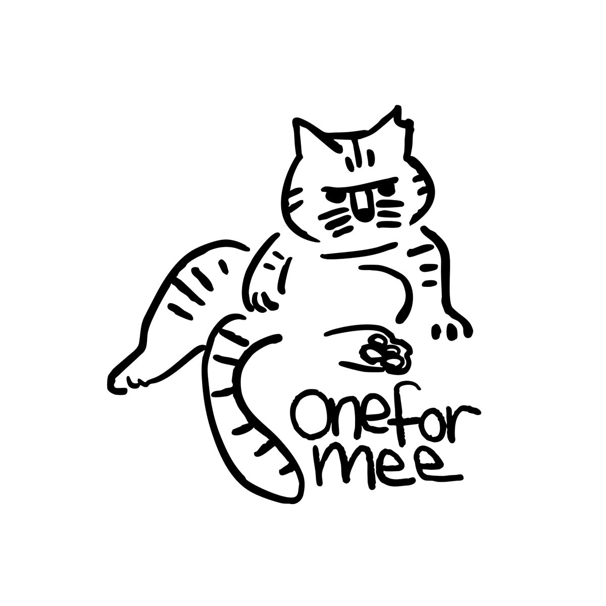 【 One for Mee @丹波 】 Logo Tシャツ