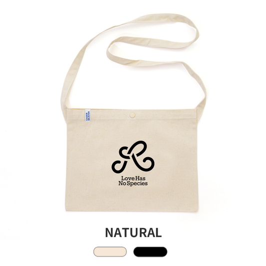 【 動物保護団体りぼん 】サコッシュ