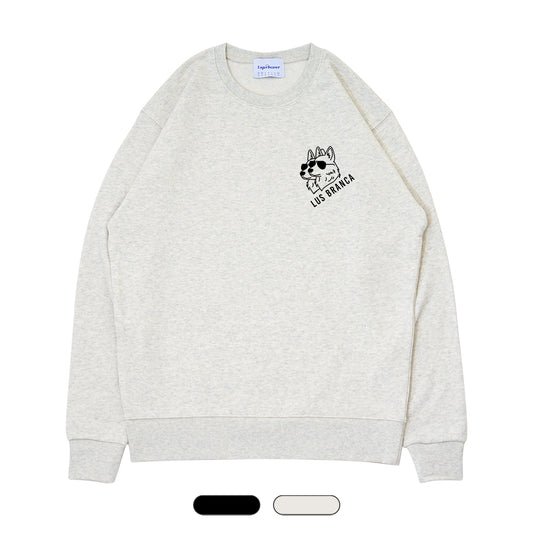 【 Lus Branca 】クルースウェット