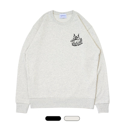 【 京都市動物園 】YAMANEKO Crew Sweatshirt