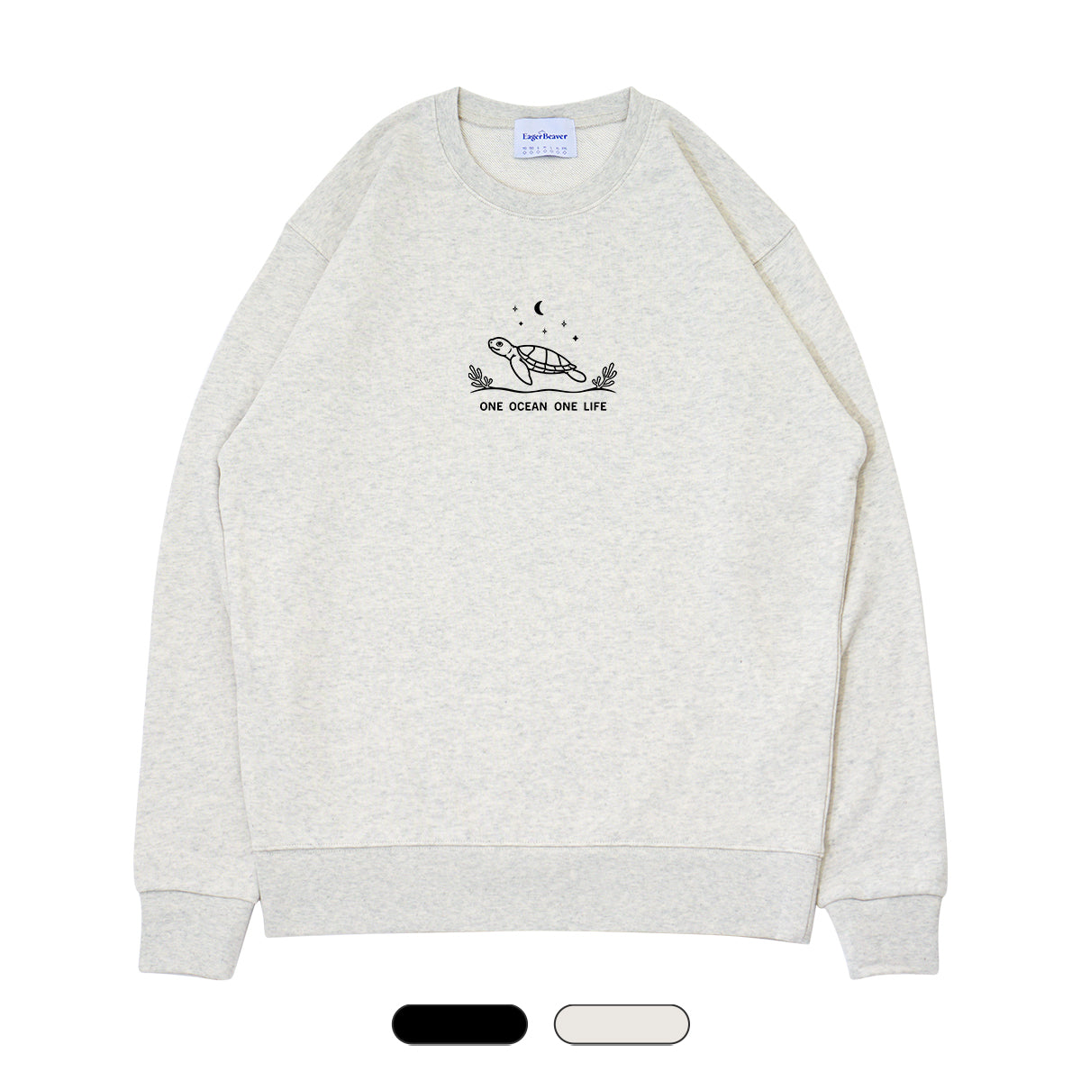 【 ちゅらむら沖縄沿海保全 】Crew Sweatshirt