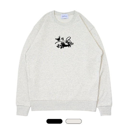 【 京都市動物園 】縁を結び、未来に繋がる命のギフト Crew Sweatshirt