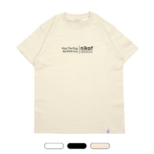【 日本介助犬福祉協会 】Tシャツ design:Message