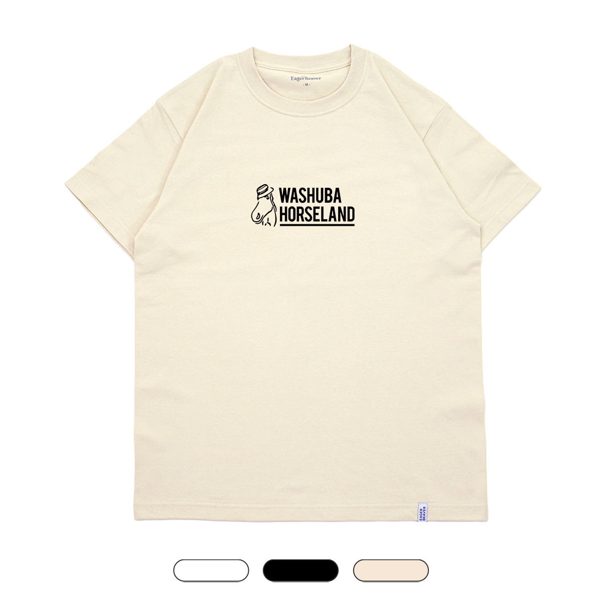 【 和種馬ホースランド 】Original Logo Tシャツ