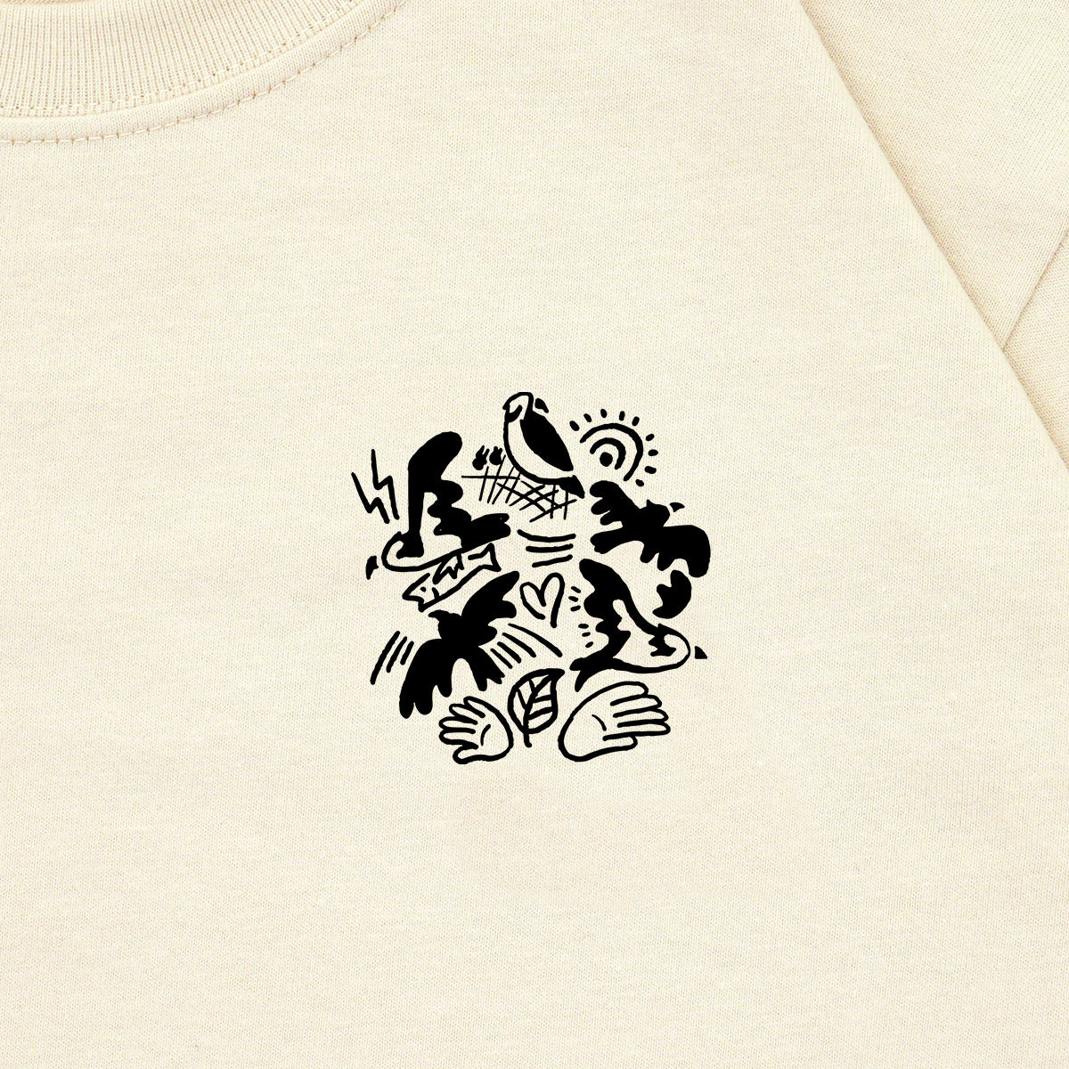 【 放鳥’s 】 Logo Tシャツ