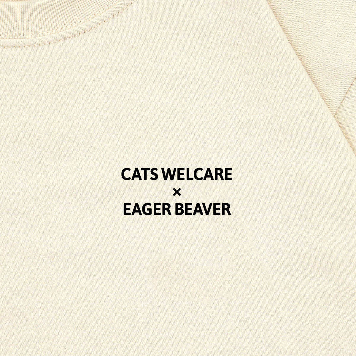 【 CATS WELCARE 】Original Text Tシャツ