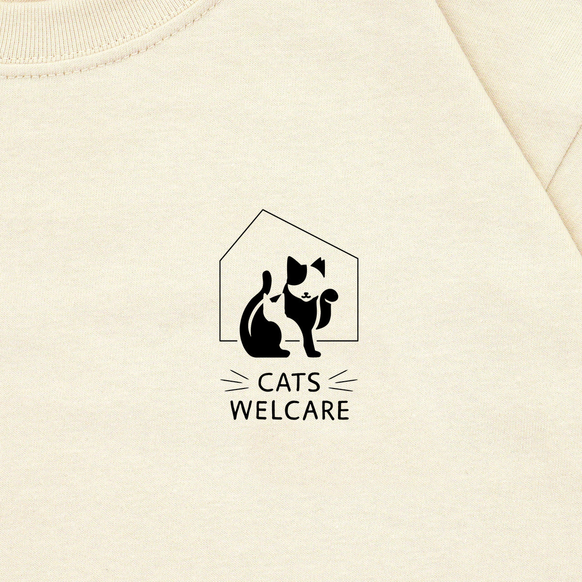 【 CATS WELCARE 】Original Logo Tシャツ