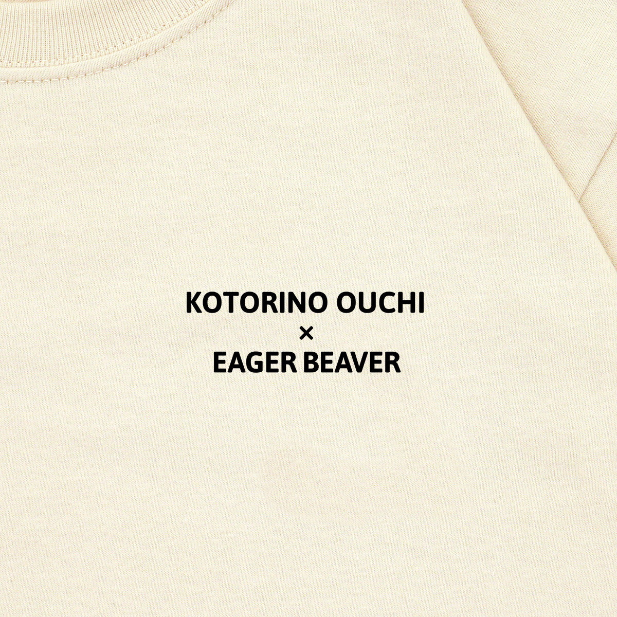 【 NPO法人 ことりのおうち 】Text Tシャツ