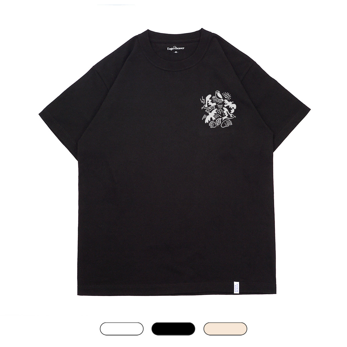 【 放鳥’s 】 Logo Tシャツ