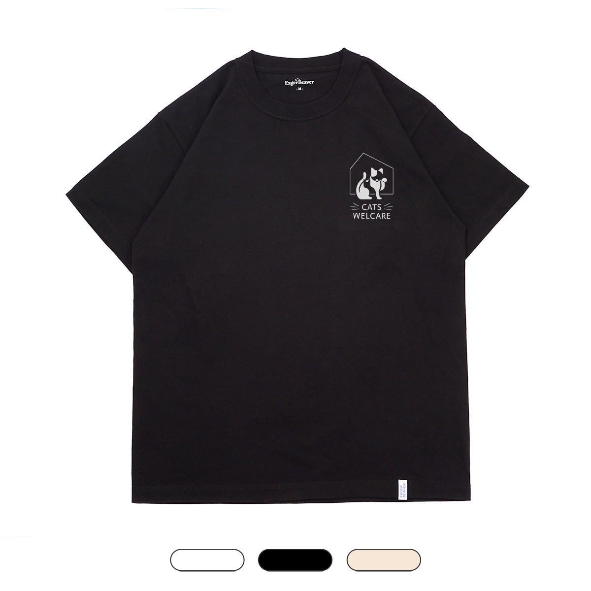 【 CATS WELCARE 】Original Logo Tシャツ