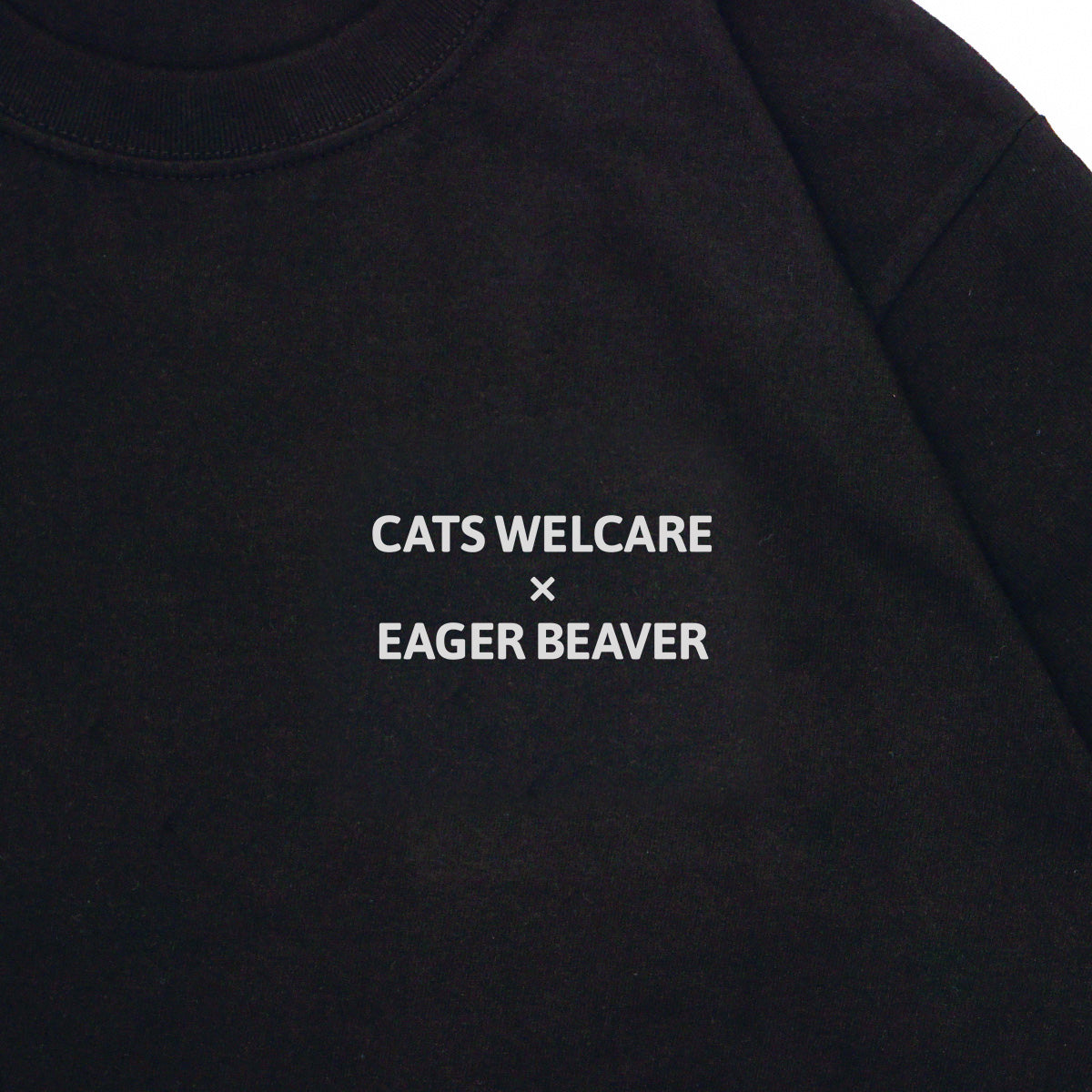 【 CATS WELCARE 】Original Text Tシャツ