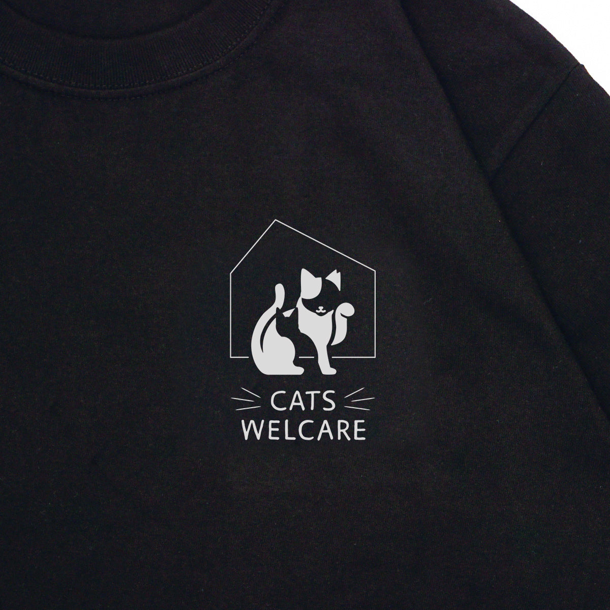 【 CATS WELCARE 】Original Logo Tシャツ