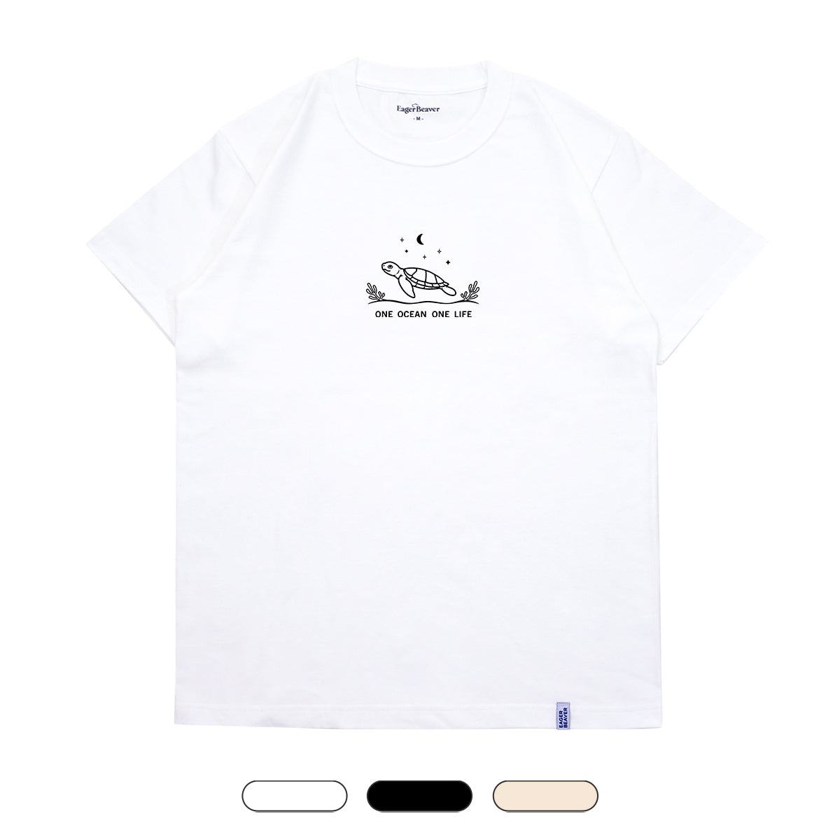 【 ちゅらむら沖縄沿海保全 】Logo T-shirt