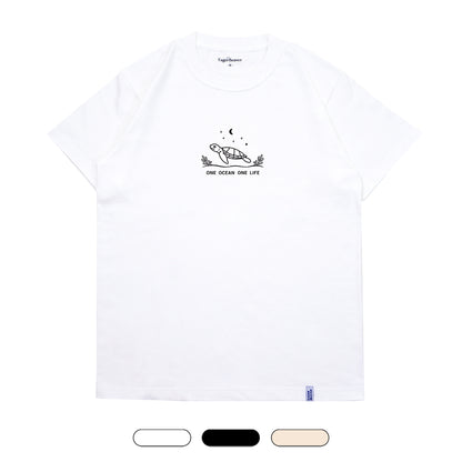 【 ちゅらむら沖縄沿海保全 】Logo T-shirt