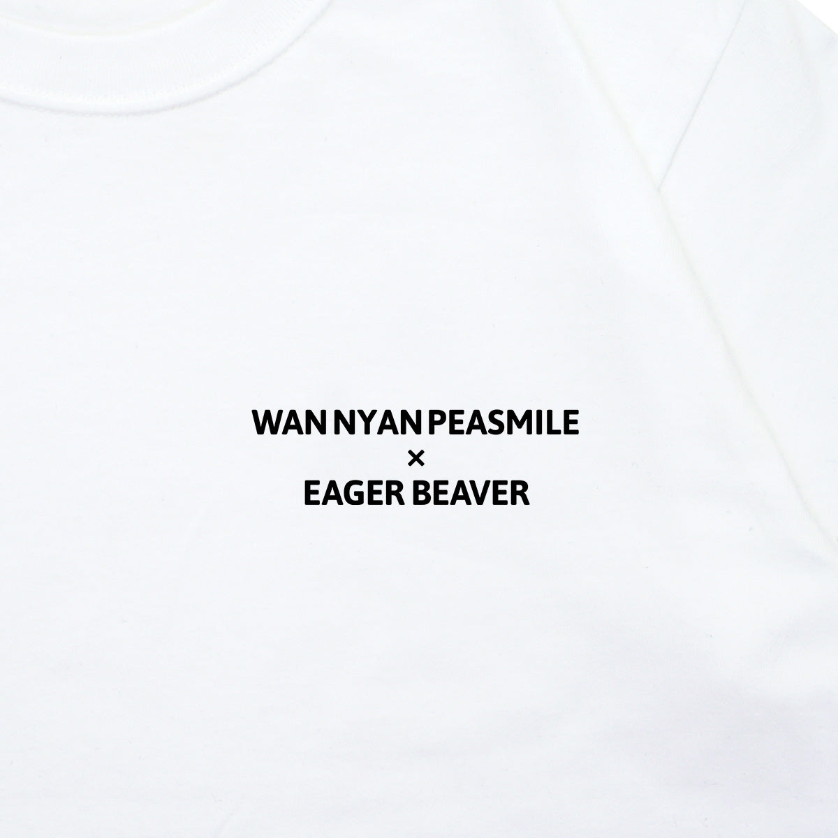 【 学生愛護団体 ワンニャンピースマイル 】Text Tシャツ