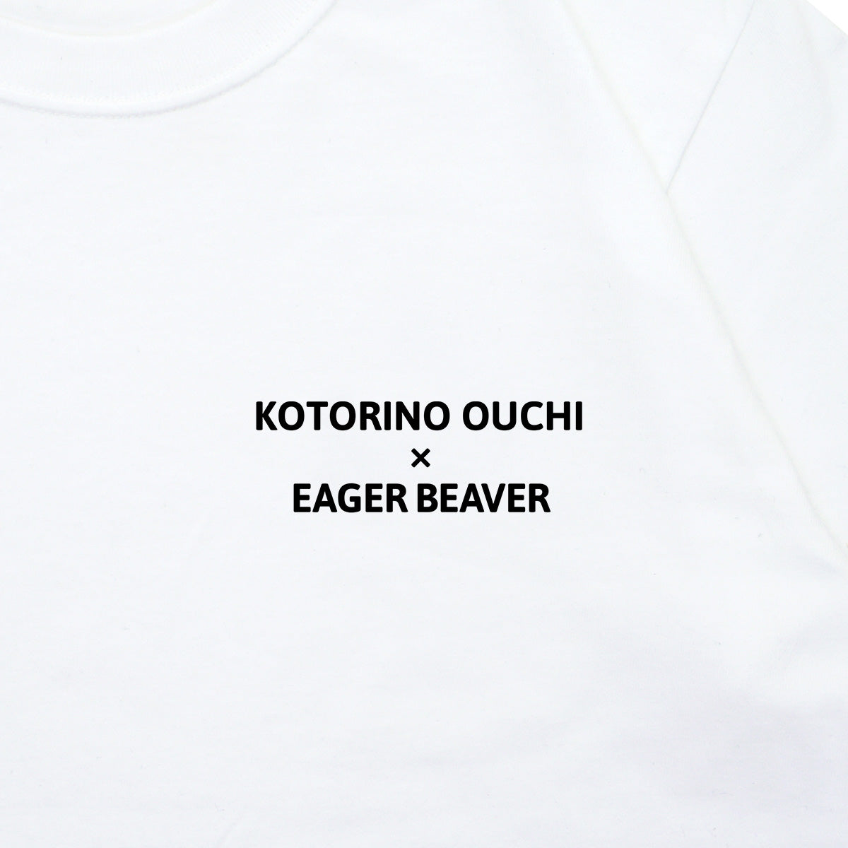 【 NPO法人 ことりのおうち 】Text Tシャツ