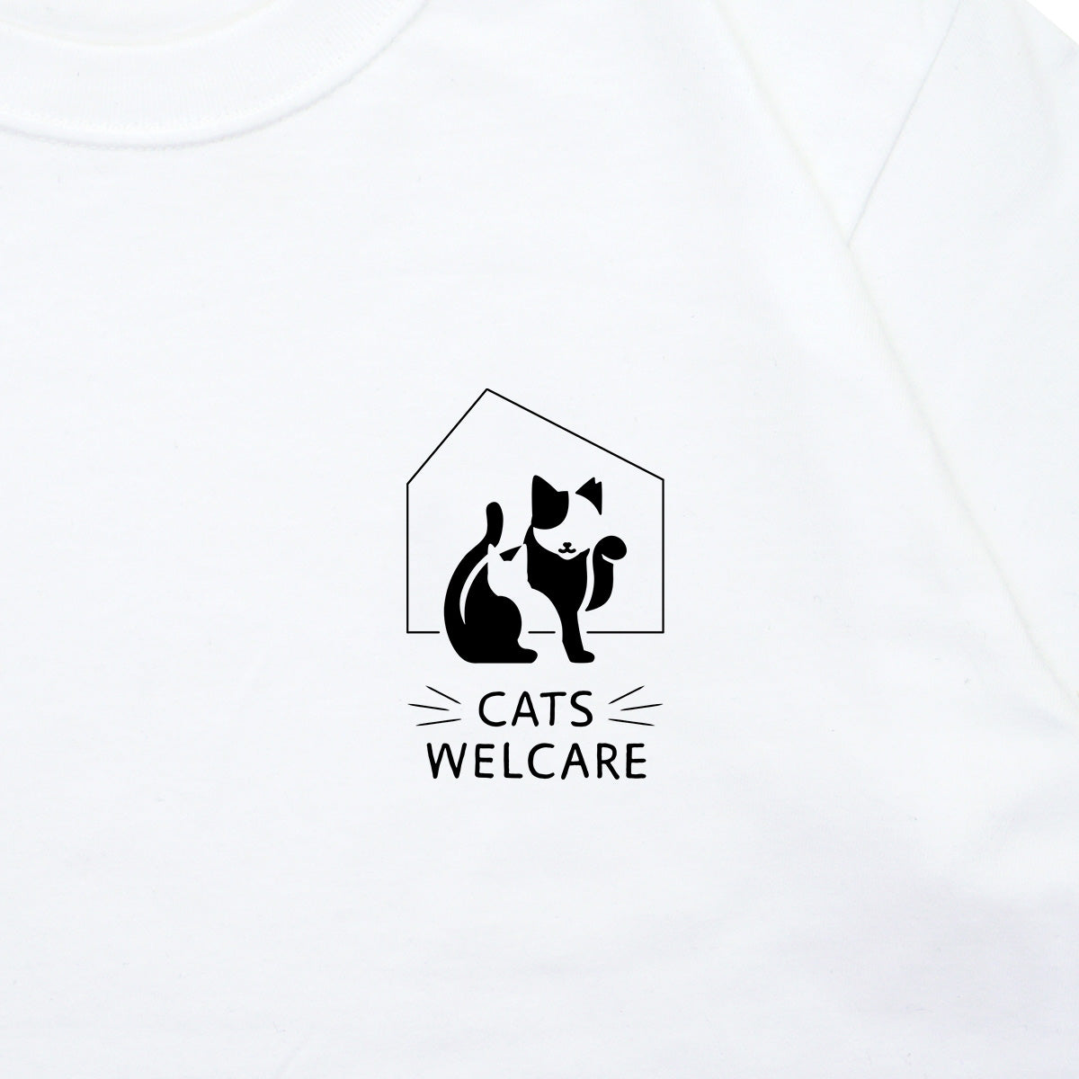 【 CATS WELCARE 】Original Logo Tシャツ