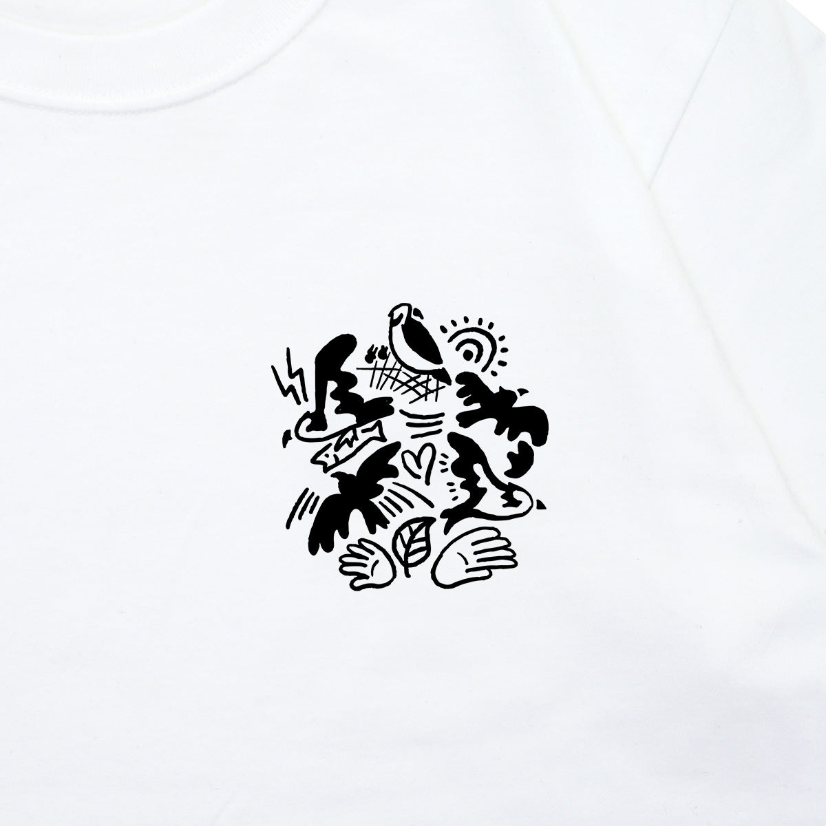 【 放鳥’s 】 Logo Tシャツ