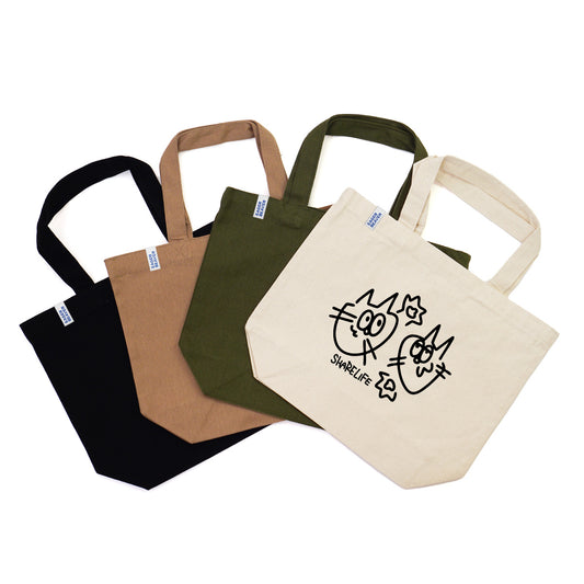 【 NPO法人フリースクールゆきレオ＆保護猫施設ゆきレオ保育園 】トートバッグ